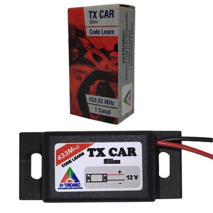Imagem de Kit 2 Controle Portão Eletrônico Farol Tx Car Garen, Rcg E Outros 433Mhz - H-Tronic