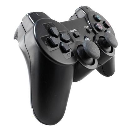 Imagem de kit 2 controles p/ Jogos Ps 3 Sem Fio Bluetooth ANTI QUEDAS