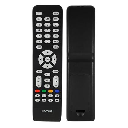 Imagem de Kit 2 Controles Remoto de Substituição Compatível com TV AOC LCD Botões Macios e Resistentes