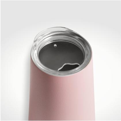 Imagem de Kit 2 Copo Térmico Taça Espumante Champagne Inox 150ml Rosa Pink - Mokha