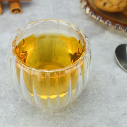 Imagem de Kit 2 Copos de Café De Vidro Classic Parede Dupla 80ml Lyor