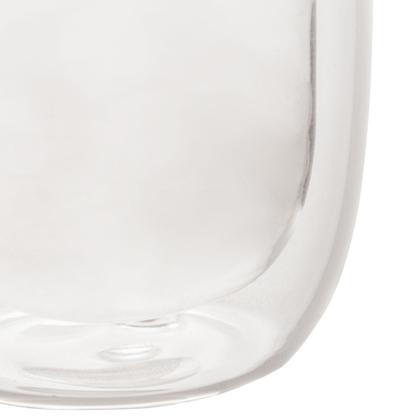 Imagem de Kit 2 Copos Vidro Duplo Café 100ml Resistente ao Calor