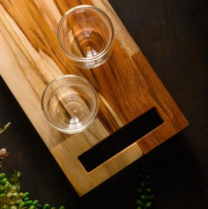 Imagem de Kit 2 Copos Vidro Duplo Café 100ml Resistente ao Calor