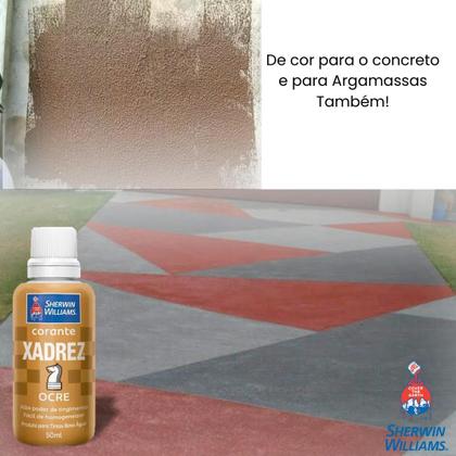 Imagem de Kit 2 Corante Líquido Xadrez Sherwin Williams Tintas Bisnaga Pigmento Cores Parede Base Dágua 50ml