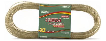 Imagem de Kit 2 Cordas De Varal 10m Rayco Não Mancha Roupa Resistente