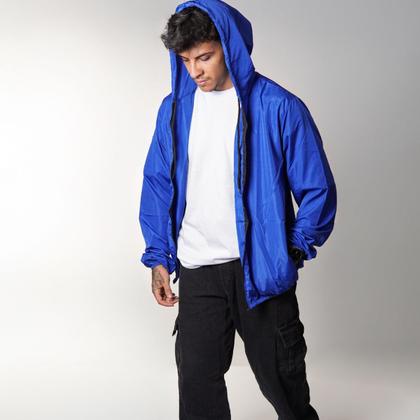 Imagem de Kit 2 Corta Vento Masculino Impermeável Sem Estampa Agasalho de Inverno Corrida Blusa Masculina