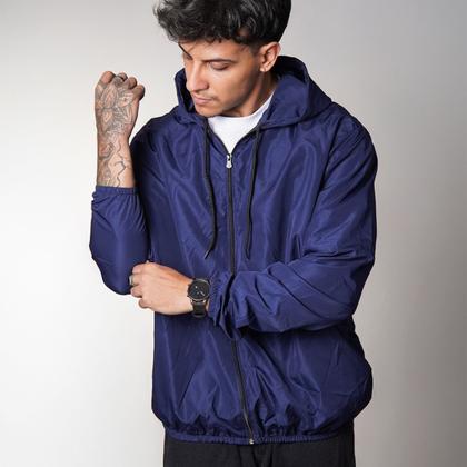 Imagem de Kit 2 Corta Vento Masculino Impermeável Sem Estampa Agasalho de Inverno Corrida Blusa Masculina
