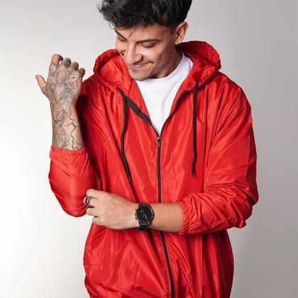 Imagem de Kit 2 Corta Vento Masculino Impermeável Sem Estampa Agasalho de Inverno Corrida Blusa Masculina