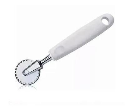 Imagem de KIT 2 Cortador Pastel Carretilha Corta E Fecha Massas Inox