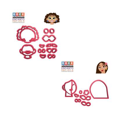 Imagem de Kit 2 Cortadores Modulares Encanto Mirabel Isabela