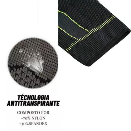 Imagem de Kit 2 Cotoveleira Ortopédica De Compressão Braço Proteção Meia Esporte Ginastica