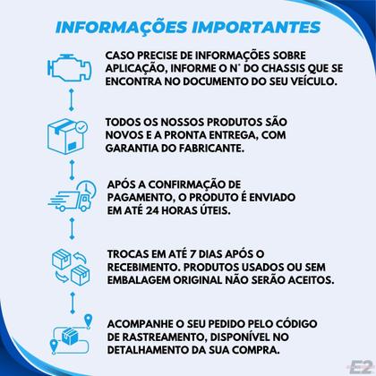 Imagem de Kit 2 Coxim Cambio Automático Onix Spin Cobalt Prisma Sonic