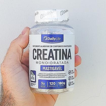 Imagem de Kit 2 Creatina Mastigável DailyLife 3g Mousse Limão Sem Glúten Performance Treino
