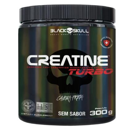 Imagem de Kit 2 Creatine Turbo 300g Black Skull