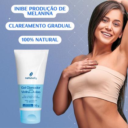 Imagem de Kit 2 Creme Clareador Axilas e Virilha + 2 Protetor Solar Protesol 30 FPS