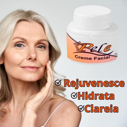 Imagem de Kit 2 Creme Clareador Corporal Axila e Virilha Lumina + 1 Creme Clareador Facial Nova Pele