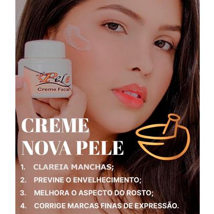 Imagem de Kit 2 Creme Facial Nova Pele 25g