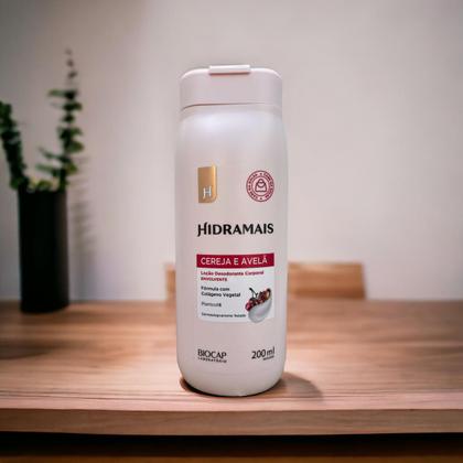 Imagem de kit 2 Creme Loção Corporal Hidramais Cereja e Avelã 200ml