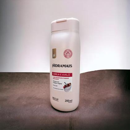 Imagem de kit 2 Creme Loção Corporal Hidramais Cereja e Avelã 200ml
