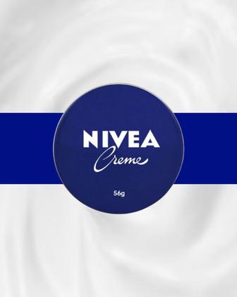 Imagem de Kit 2 Creme Nivea Hidratante Lata Azul 56gl Tradicional