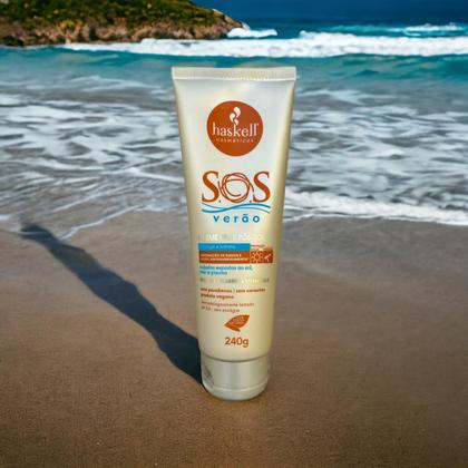 Imagem de Kit 2 Creme Pré e Pós-Sol Haskell S.O.S Verão 240g Proteção Solar