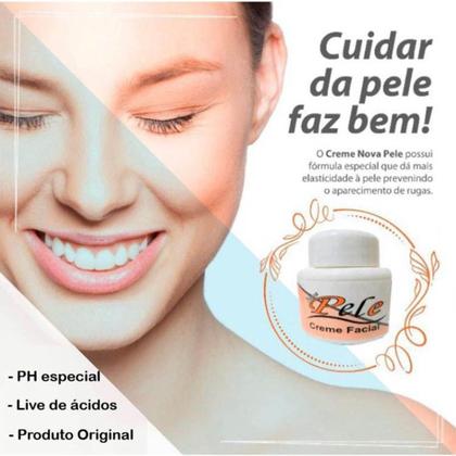 Imagem de Kit 2 Cremes Facial Nova Pele 25g