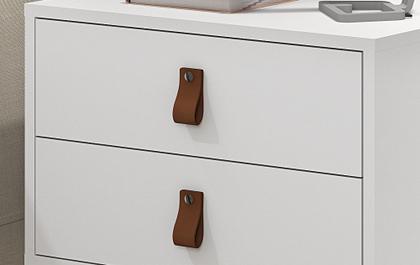 Imagem de Kit 2 Criados Unic 45cm Com Pés De Ferro Dourado