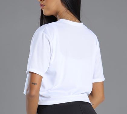 Imagem de Kit 2 Cropped Dry Feminino Blusa Camiseta Academia