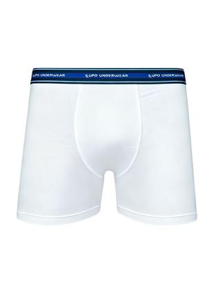 Imagem de Kit/2 Cueca Boxer Infantil Lupo 00141-088 Algodão Com Elastano T. P/GG