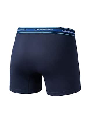 Imagem de Kit/2 Cueca Boxer Infantil Lupo 00141-088 Algodão Com Elastano T. P/GG