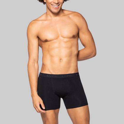 Imagem de Kit 2 Cuecas Lupo Boxer Algodão com Elastano 00615