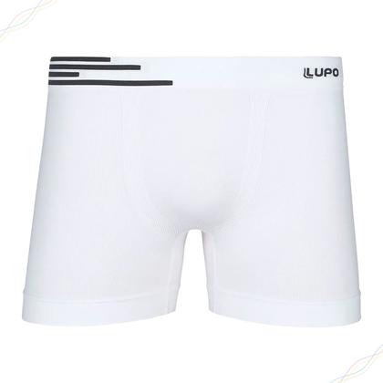 Imagem de Kit 2 Cuecas Microfibra Masculino Boxer Box Original Lupo Básico Sem Costura Cores Básicas