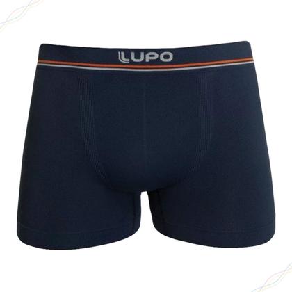 Imagem de Kit 2 Cuecas Microfibra Masculino Boxer Box Original Lupo Básico Sem Costura Cores Básicas