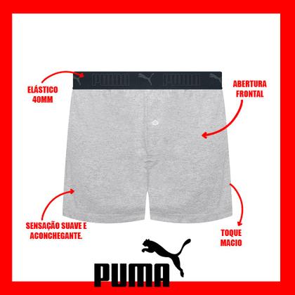 Imagem de Kit 2 Cuecas Samba Canção Masculina Adulto Com Cós Elástico E Abertura