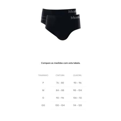 Imagem de Kit 2 Cuecas slip microfibra sem costura Mash Ref:711.03