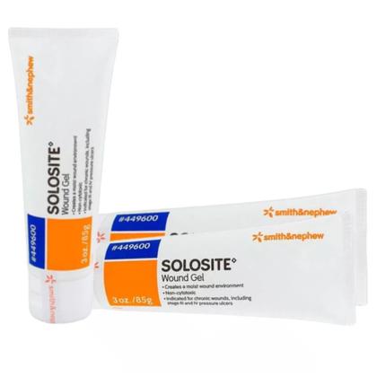 Imagem de Kit 2 Curativos Solosite Hidrogel 85g Tratamento de Feridas Smith e Nephew 