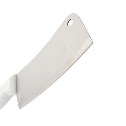 Imagem de Kit 2 Cutelo Profissional Machadinha de Aço Inox para Corte de Carne Faca Cozinha Lâmina Ultra Afiada