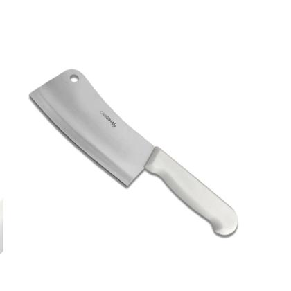 Imagem de Kit 2 Cutelo Profissional Machadinha de Aço Inox para Corte de Carne Faca Cozinha Lâmina Ultra Afiada