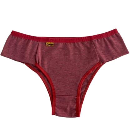 Imagem de Kit 2 De Calcinha Tanga Conforto Lingerie Feminina Microfibra Listrada Cores Diversas Adulto