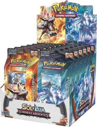Kit 2 Decks Pokémon: Ninetales De Alola + Lycanroc Sol E Lua