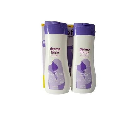 Imagem de Kit 2 Dermafeme Sabonete Íntimo Lavanda Branco 200ml cada