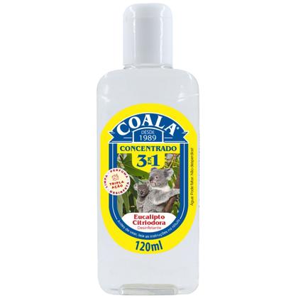 Imagem de KIT 2 DESINFETANTE CONCENTRADO COALA 3 EM 1 FRASCO 120ml CADA - LIMPA, PERFUMA E DESINFETA