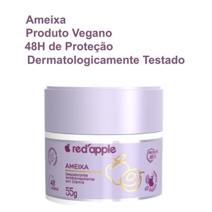 Imagem de Kit 2 Desodorante Em Creme Ameixa 55G - Red Apple