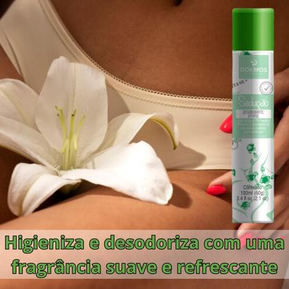 Imagem de Kit 2 Desodorante Sedução Sinta-se (verde) Dokmos 100ml Ph Neutro Contra Odores