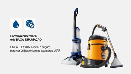 Imagem de Kit 2 Detergente Extratoras Estofados 5l Limpa E Extrai Wap