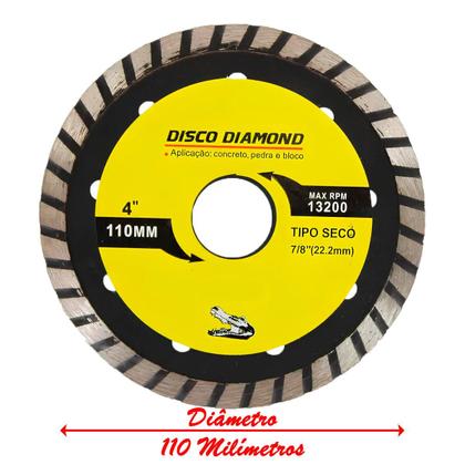 Imagem de Kit 2 Disco Serra Circular 115mm/100mm Mármore Concreto