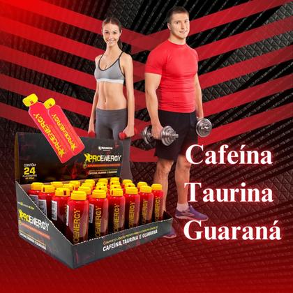 Imagem de Kit 2 Display XProEnergy 48 flaconetes 20ml Suplemento Energia Cafeína Taurina e Guaraná Natunectar