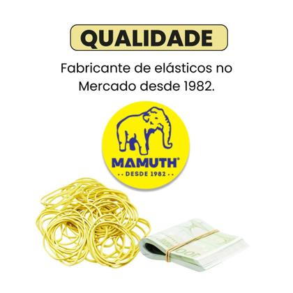Imagem de Kit 2 Elástico Para Amarrar Dinheiro 200G Fino Pacote 240 Unidades