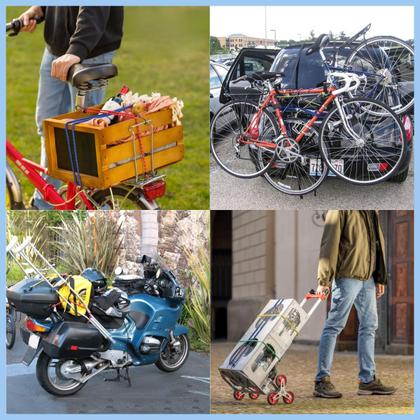 Imagem de Kit 2 Elásticos Extensores Fino P/ Bagagem Moto/bicicleta