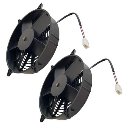 Imagem de Kit 2 Eletroventilador 11 Polegadas 12v Soprante Imobras